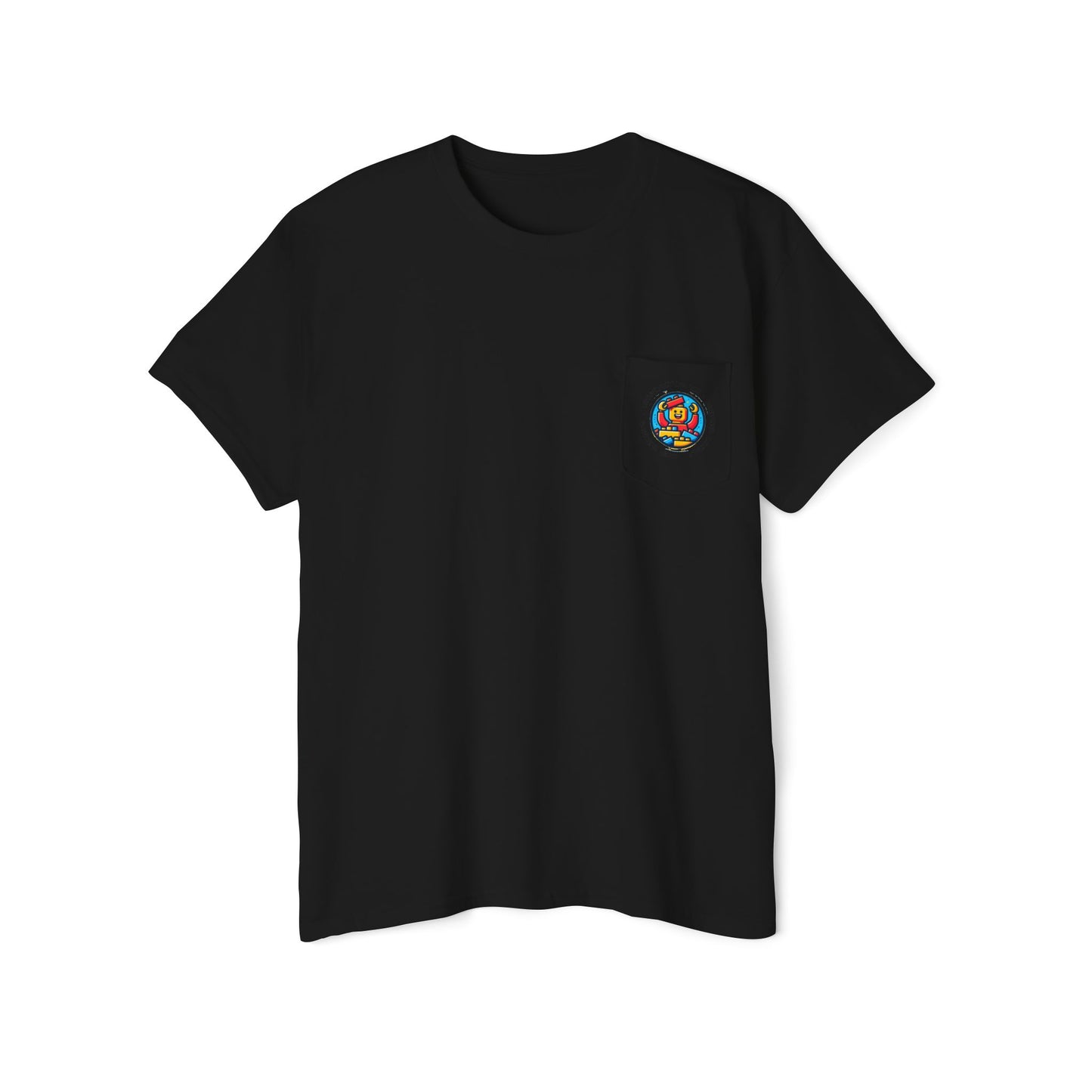 Pocket Tee - Lets Brick This Funny Unisex Heavy Cotton