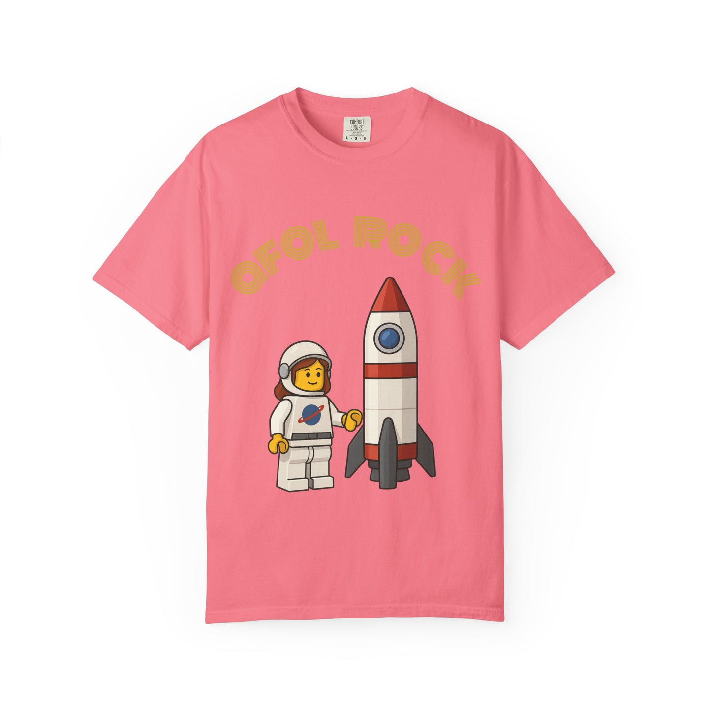 AFOL Rock Tee – Built for Fun, Brick by Brick