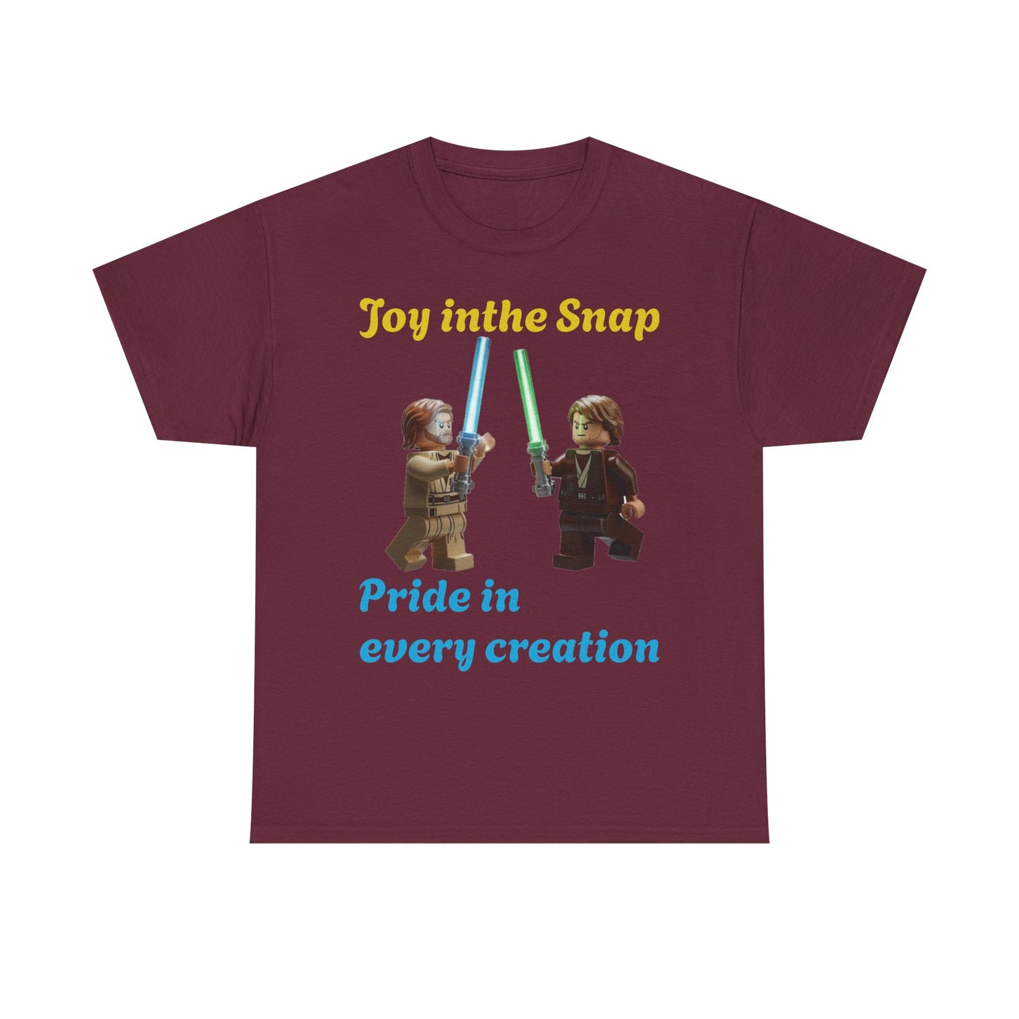 The joy of the snap, the pride of the build
