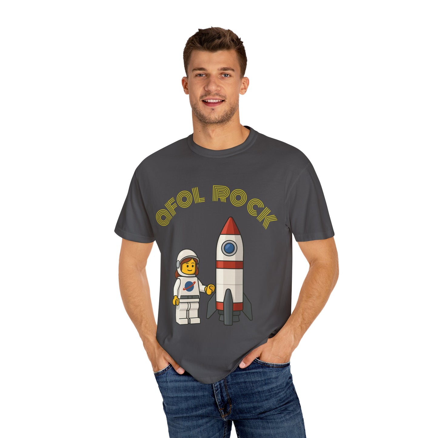 AFOL Rock Tee – Built for Fun, Brick by Brick