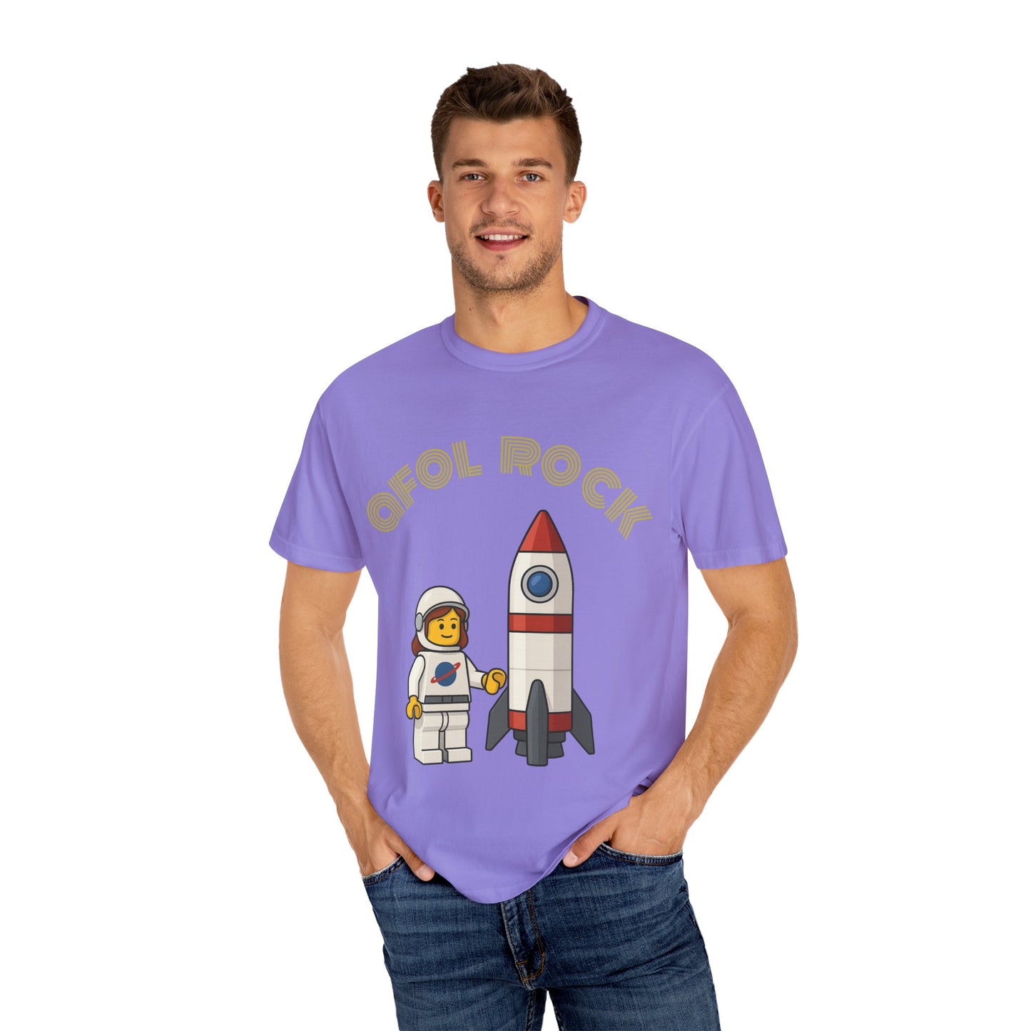 AFOL Rock Tee – Built for Fun, Brick by Brick