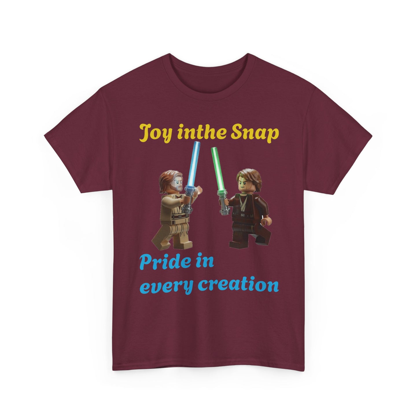 The joy of the snap, the pride of the build