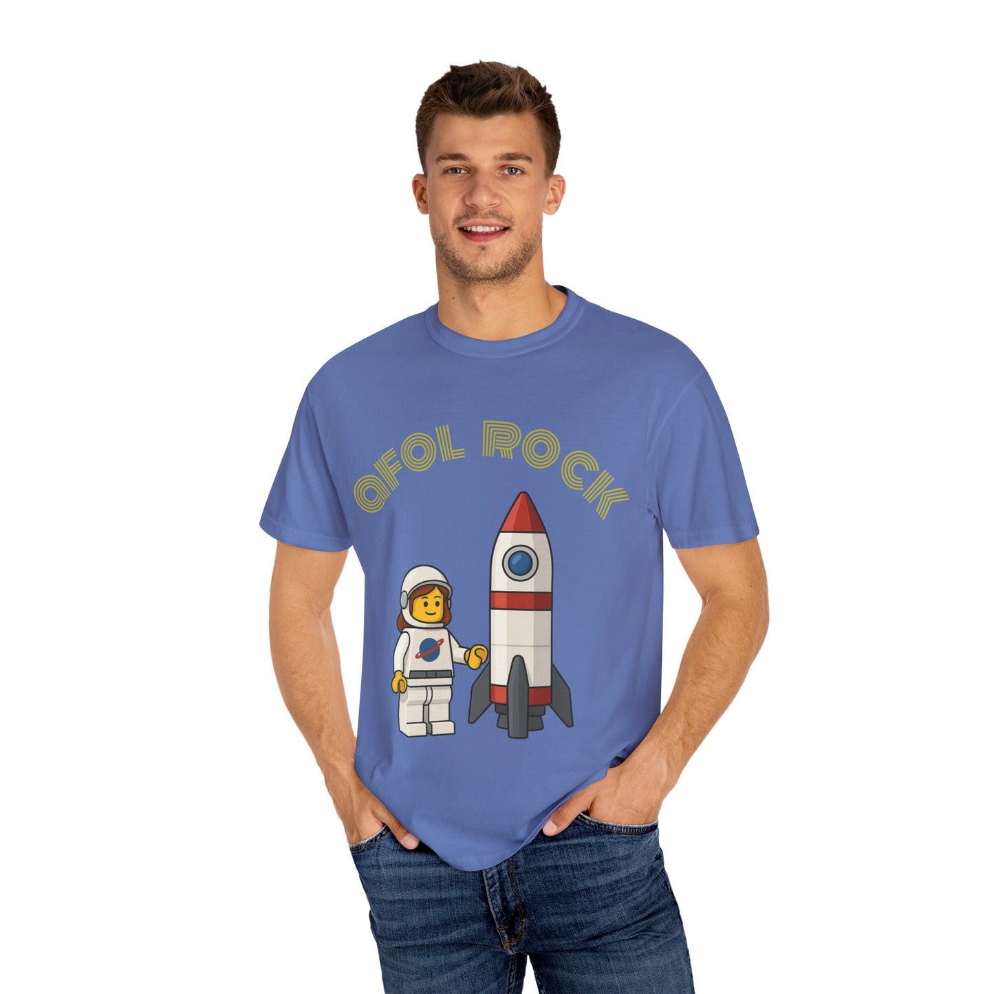 AFOL Rock Tee – Built for Fun, Brick by Brick