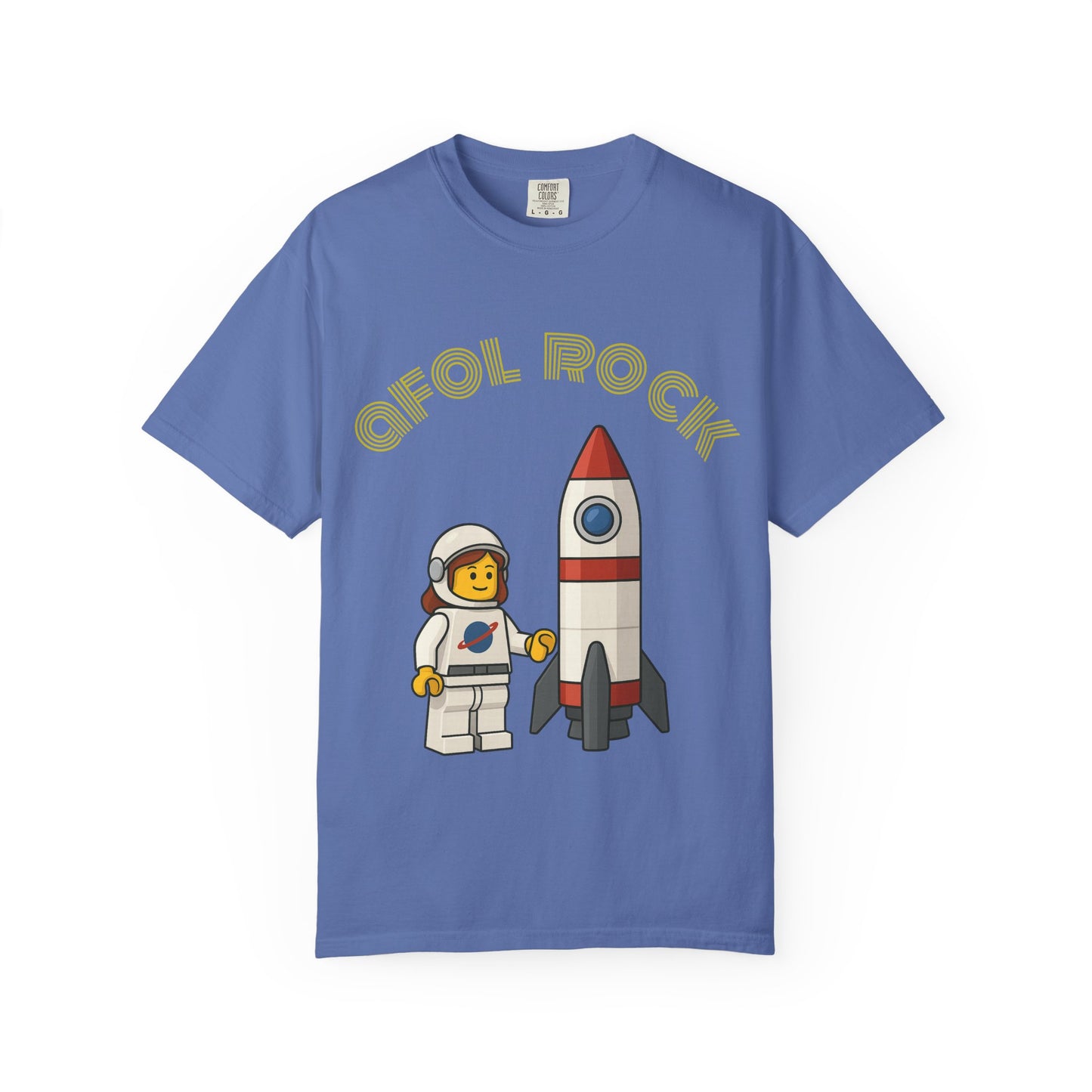 AFOL Rock Tee – Built for Fun, Brick by Brick