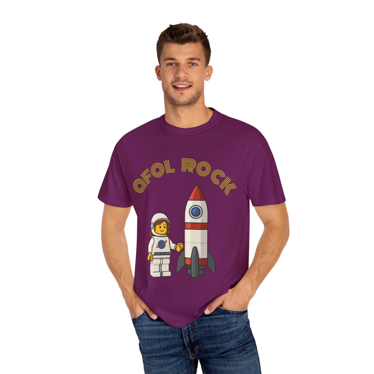 AFOL Rock Tee – Built for Fun, Brick by Brick