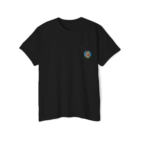 Pocket Tee - Lets Brick This Funny Unisex Heavy Cotton
