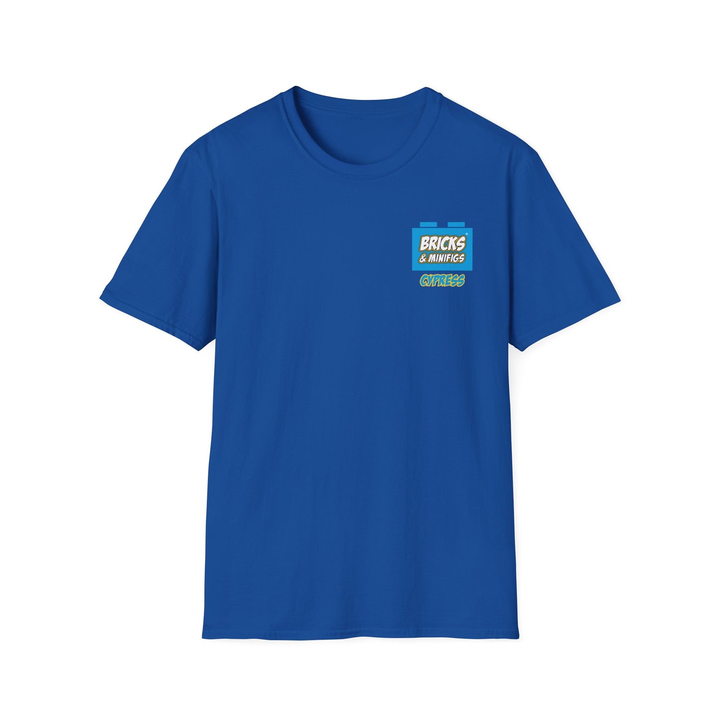 Bricks & Minifigs Graphic T-Shirt — Toy Building Fan Tee