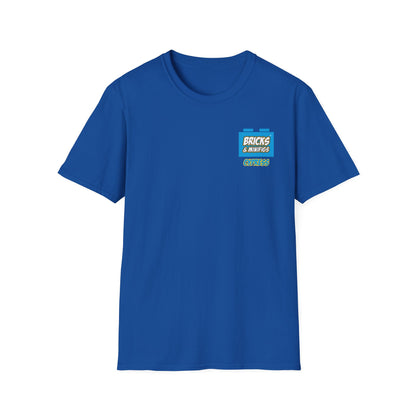 Bricks & Minifigs Graphic T-Shirt — Toy Building Fan Tee