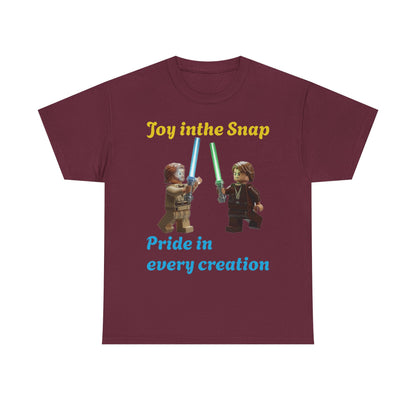 The joy of the snap, the pride of the build