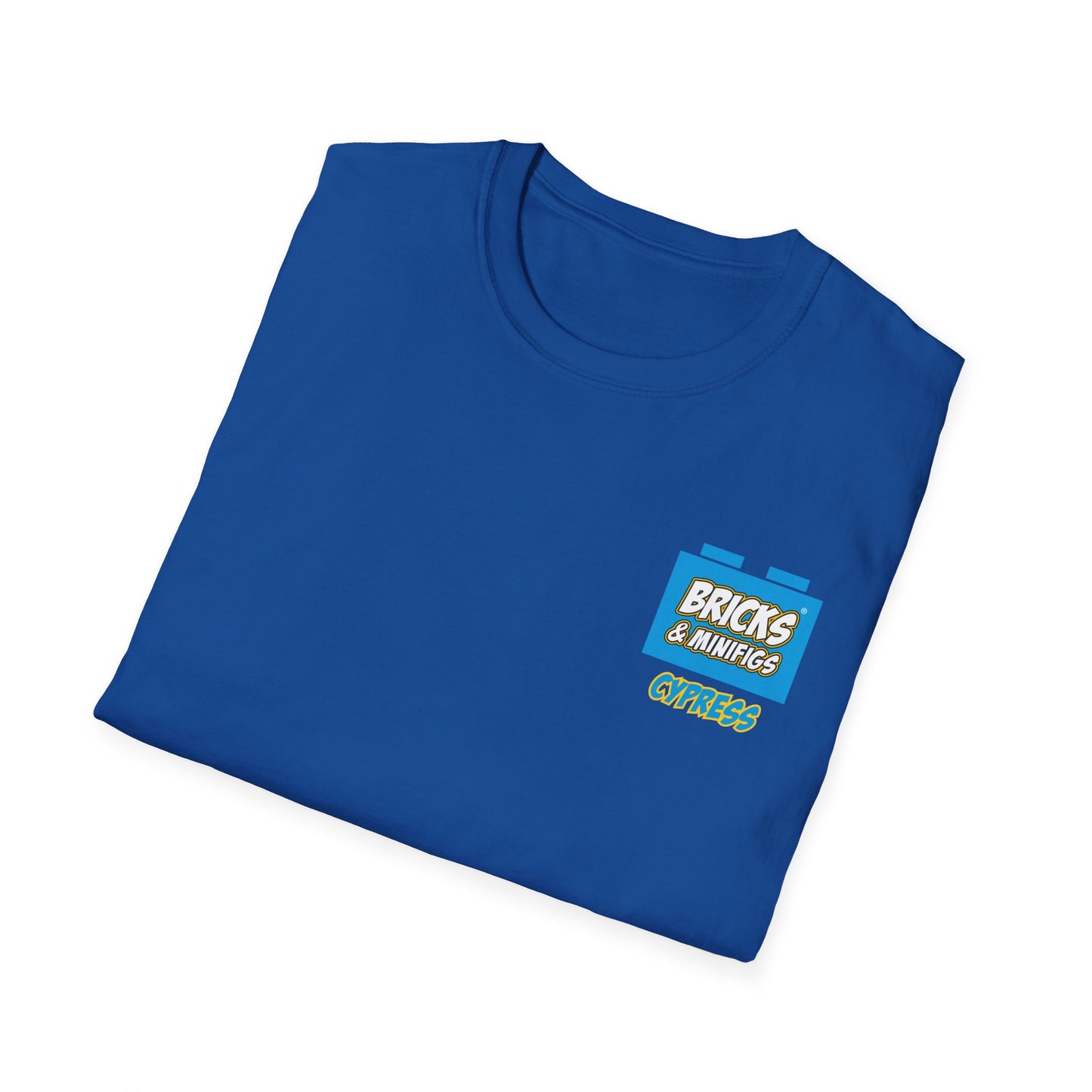 Bricks & Minifigs Graphic T-Shirt — Toy Building Fan Tee