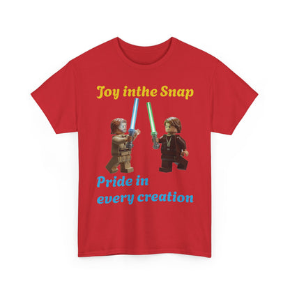 The joy of the snap, the pride of the build