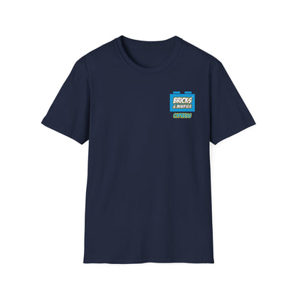 Bricks & Minifigs Graphic T-Shirt — Toy Building Fan Tee